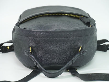 Louis Vuitton LV Sorbonne Monogram Empreinte Leather Backpack Noir — view 5