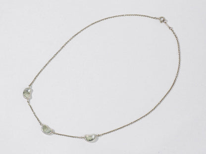 Tiffany & Co Triple Bean 925 Necklace Pendant Silver — view 2