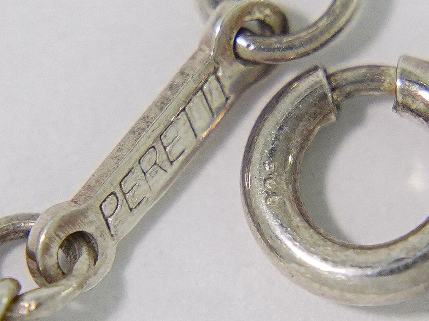 Tiffany & Co Triple Bean 925 Necklace Pendant Silver — view 7