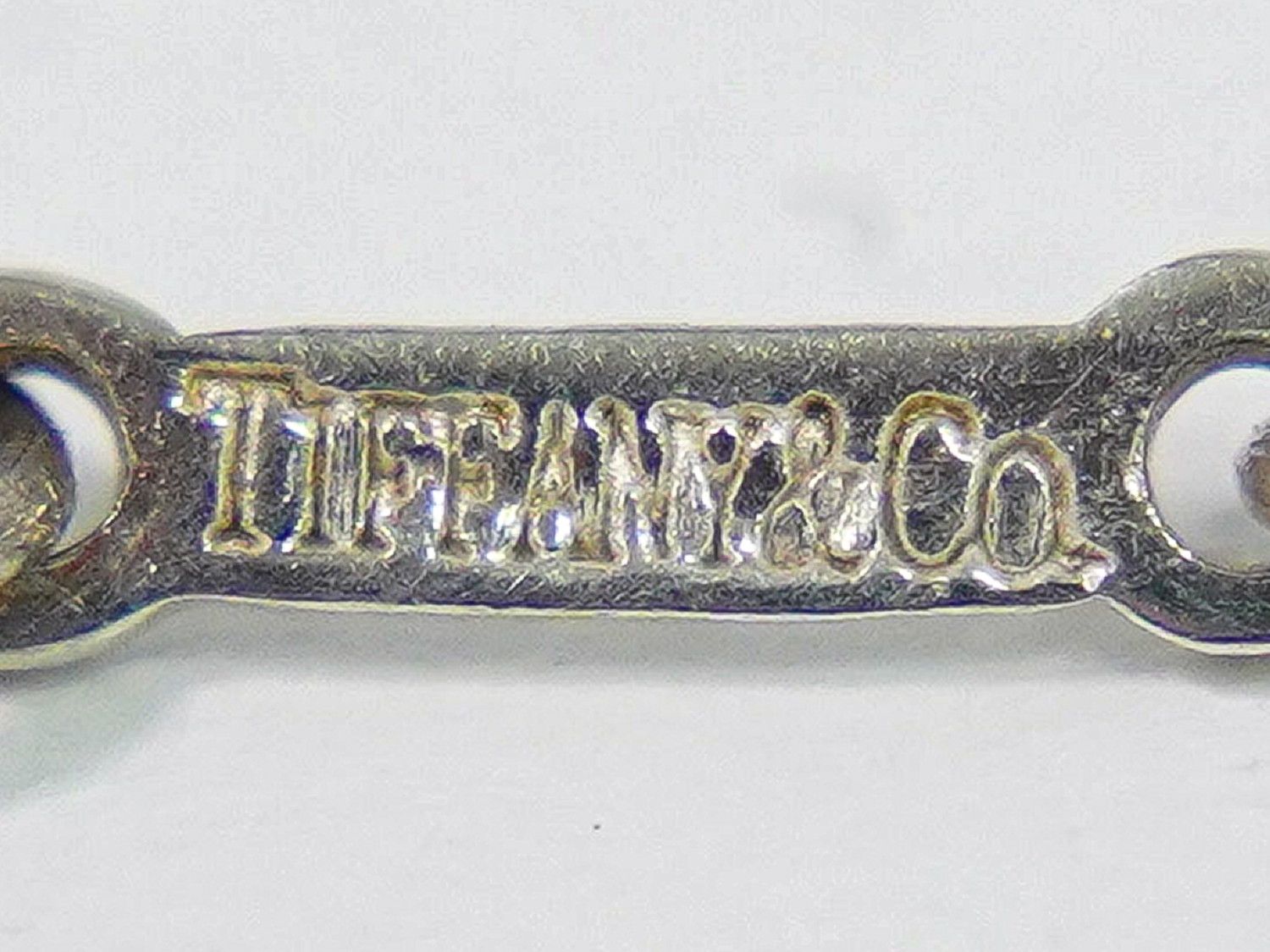 Tiffany & Co Triple Bean 925 Necklace Pendant Silver — view 8