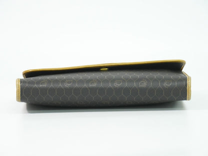 Dior Honeycomb Pattern Chain Shoulder Bag Black — view 3