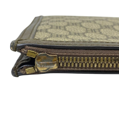 Gucci Collaboration Zahakka Project Clutch Logo Canvas Leather Slim Lightweight — view 5
