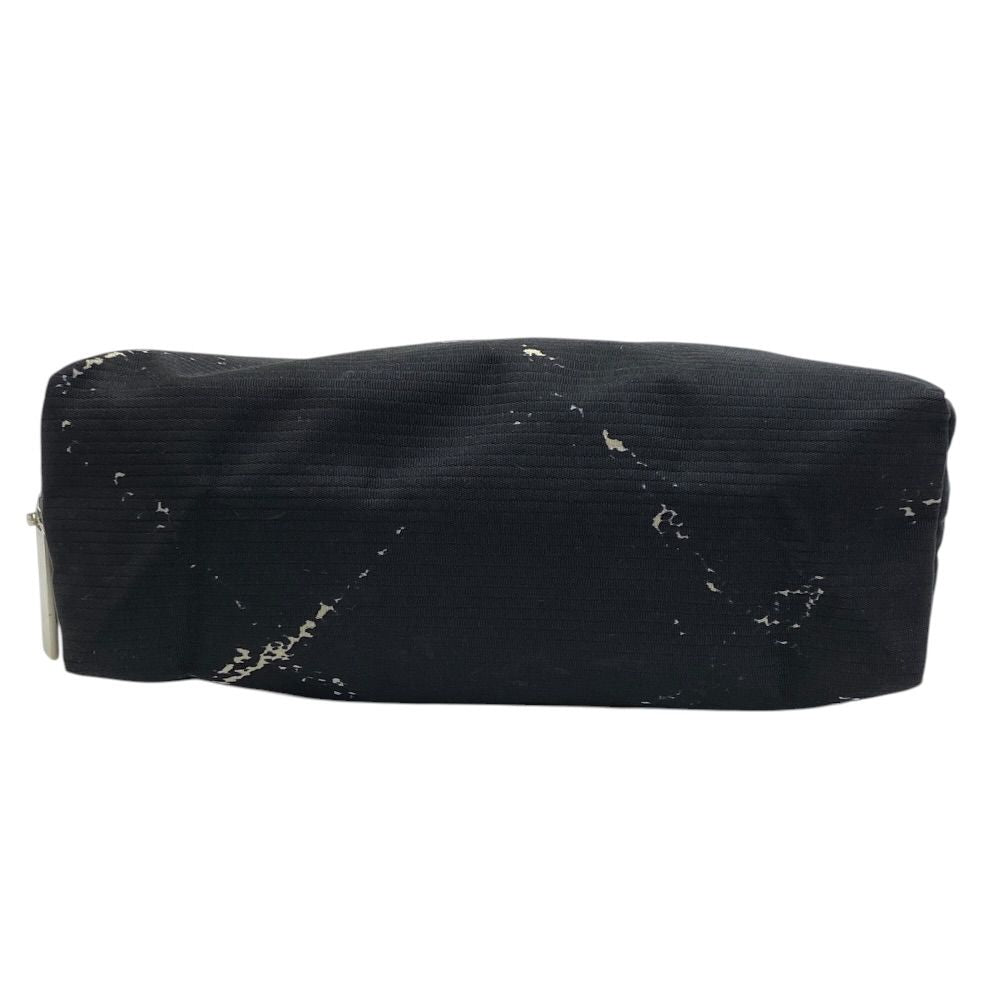 Chanel Travel Line Makeup Pouch Multi Nylon Black White Lightweight Compact — view 6
