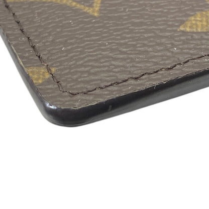 Louis Vuitton Monogram Card Holder Sample Case Canvas Leather Fuchsia Compact — view 4
