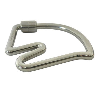 Hermes Cheval Key Ring Key Holder Charm Horse Hose Stainless Steel Silver Bag — view 8