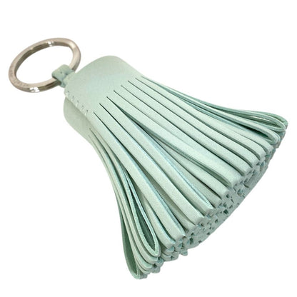 Hermes Carmen Tassel Key Holder Key Sling Bag Charm Amyo Milo Leather Light — view 5