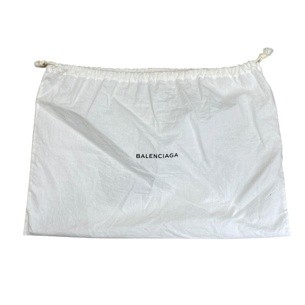 Balenciaga Shopping Clip M Clutch Logo White Slim Lightweight Practical — view 9