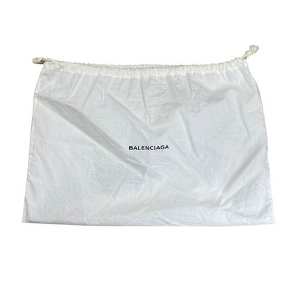 Balenciaga Shopping Clip M Clutch Logo White Slim Lightweight Practical — view 9