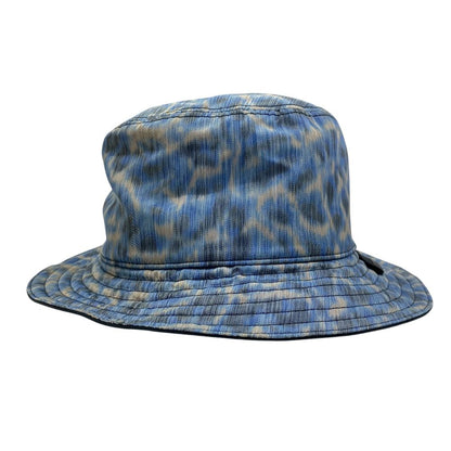 Dior Bucket Hat Pa-ray-for-gi-o-chien's Collaboration Hat All Over Pattern Blue