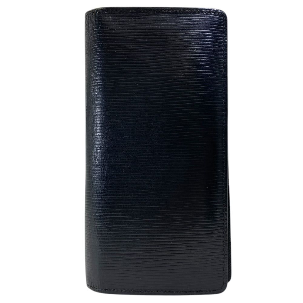 Louis Vuitton Epi Portefeuille Brazza Wallet Bifold Leather Black Business — view 2