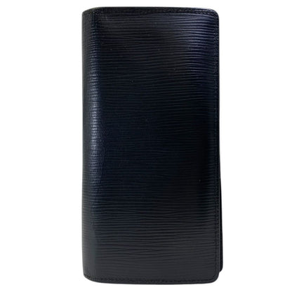 Louis Vuitton Epi Portefeuille Brazza Wallet Bifold Leather Black Business — view 2