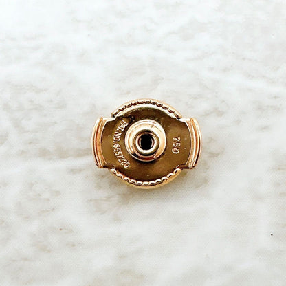 Hermes Finesse Diamond Pink Gold Earrings — view 5