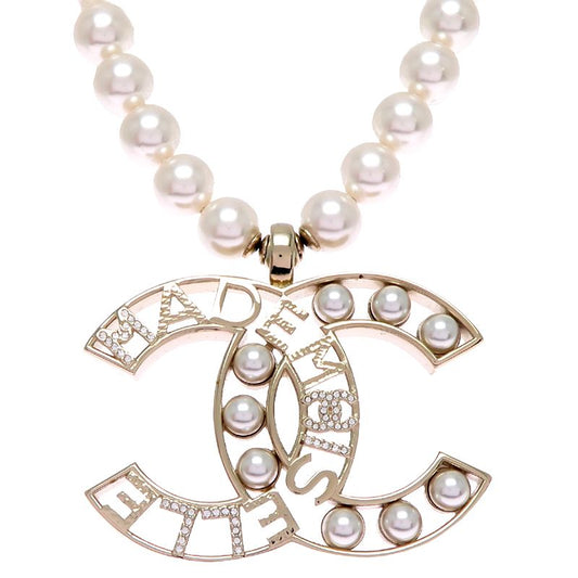 Chanel Necklace Beige