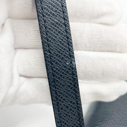 Louis Vuitton Clutch Belair Ardoise Taiga Second Silver — view 7