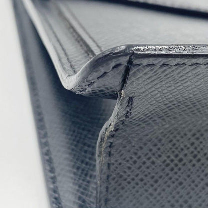 Louis Vuitton Clutch Belair Ardoise Taiga Second Silver — view 4