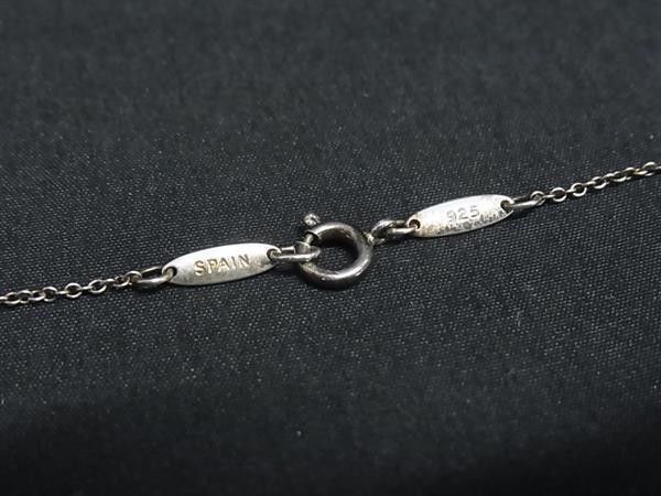 Tiffany & Co Necklace Elsa Peretti Double Teardrop Silver — view 3