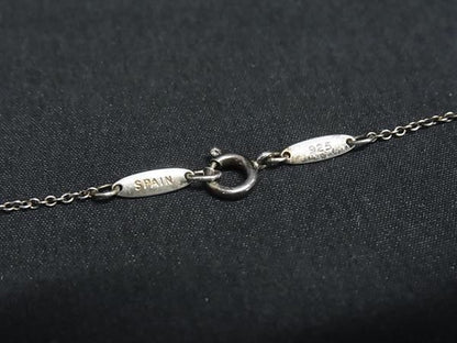 Tiffany & Co Necklace Elsa Peretti Double Teardrop Silver — view 3