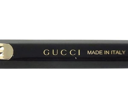 Gucci Sunglasses Interlocking Black Lens Clear Gradient Acetate Bi Eyewear — view 5