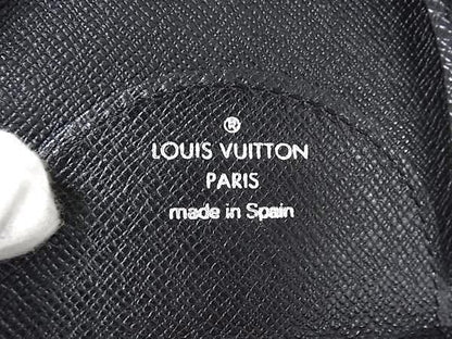 Louis Vuitton Coin Case Porte-Monnaie Cuvette Ardoise Taiga — view 4