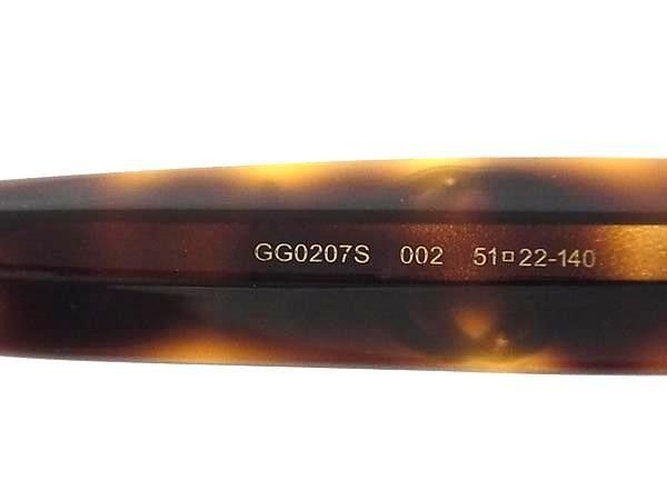 Gucci Sunglasses Interlocking Brown Lens Gradient Acetate Tortoiseshell Star — view 4