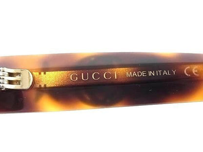 Gucci Sunglasses Interlocking Brown Lens Gradient Acetate Tortoiseshell Star — view 5