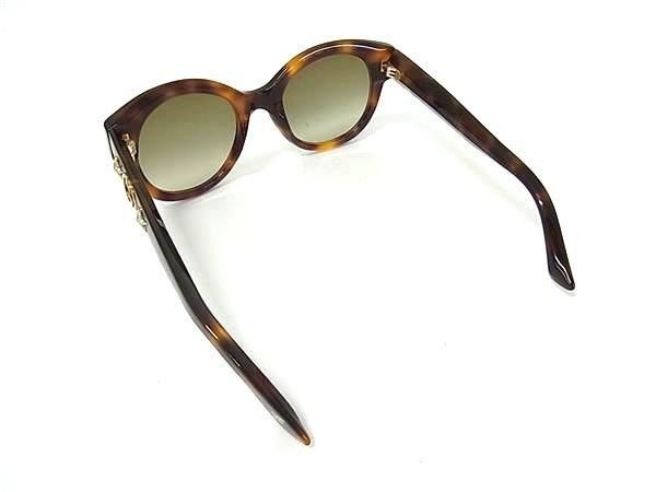 Gucci Sunglasses Interlocking Brown Lens Gradient Acetate Tortoiseshell Star — view 2