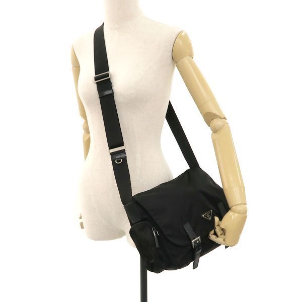 Prada Nylon Messenger Bag — view 9