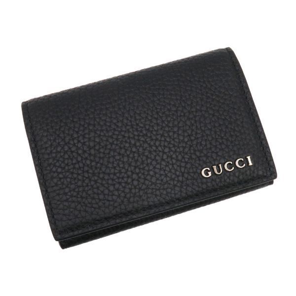 Gucci Logo Card Holders Black