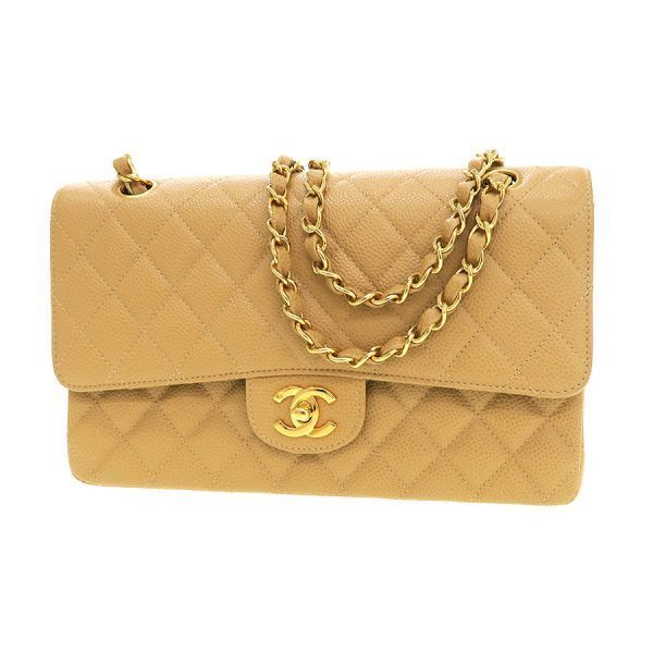 Chanel Caviar Quilted Double Flap Chain