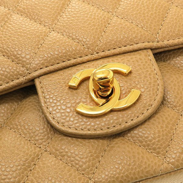 Chanel Caviar Quilted Double Flap Chain — view 4
