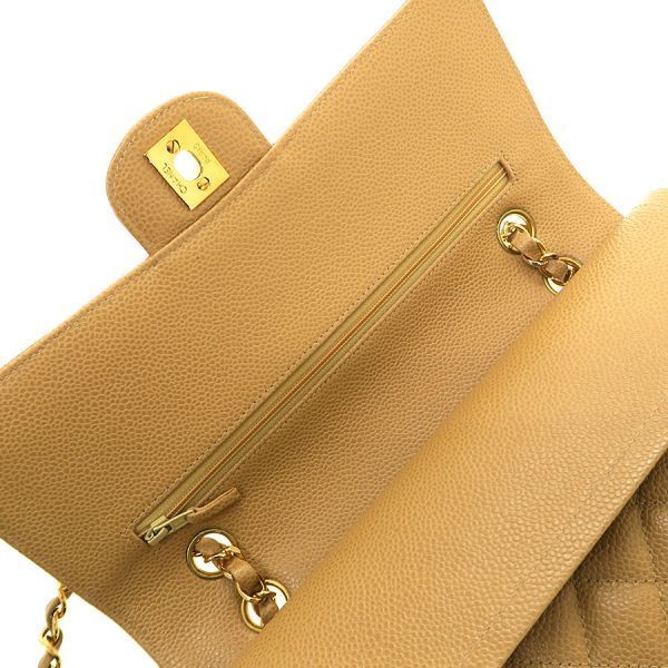 Chanel Caviar Quilted Double Flap Chain — view 8