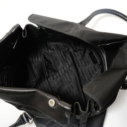 Prada Shoulder Bag Nylon Triangle Logo — view 9