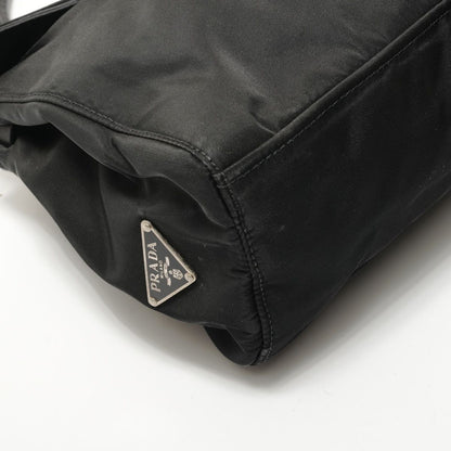 Prada Shoulder Bag Nylon Triangle Logo — view 5
