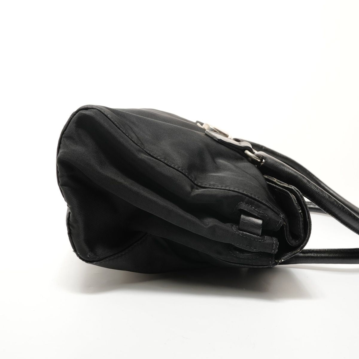 Prada Shoulder Bag Nylon Triangle Logo — view 4