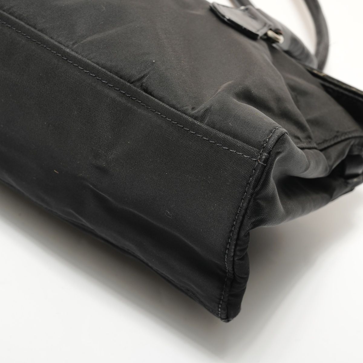 Prada Shoulder Bag Nylon Triangle Logo — view 6