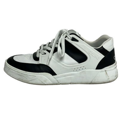 Celine Sneakers 42 Lace Up Low Optic White Black