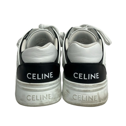 Celine Sneakers 42 Lace Up Low Optic White Black — view 3
