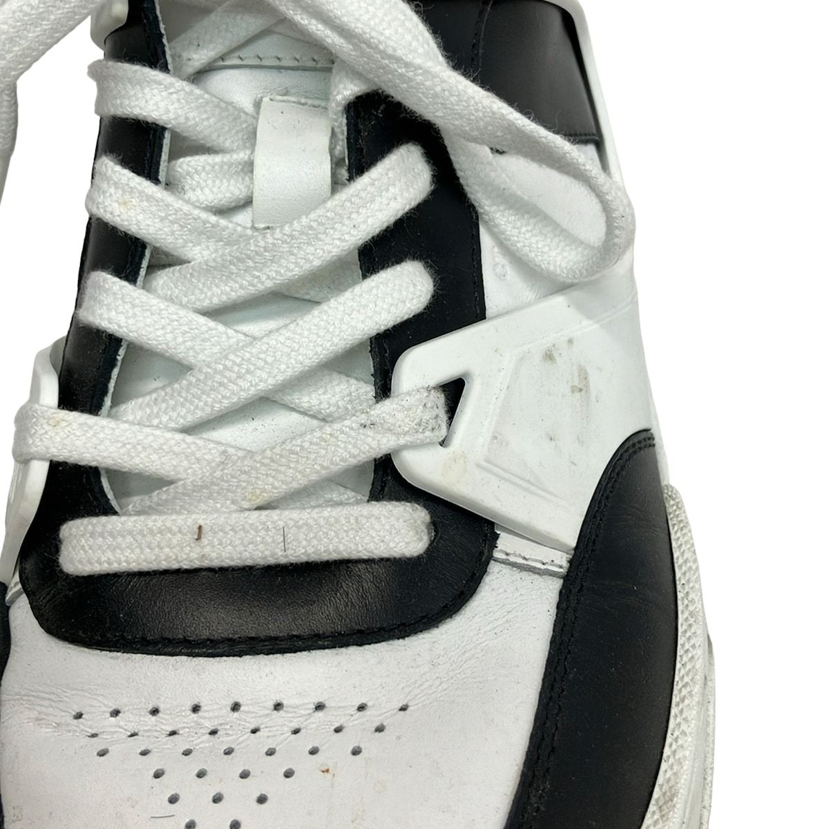 Celine Sneakers 42 Lace Up Low Optic White Black — view 8