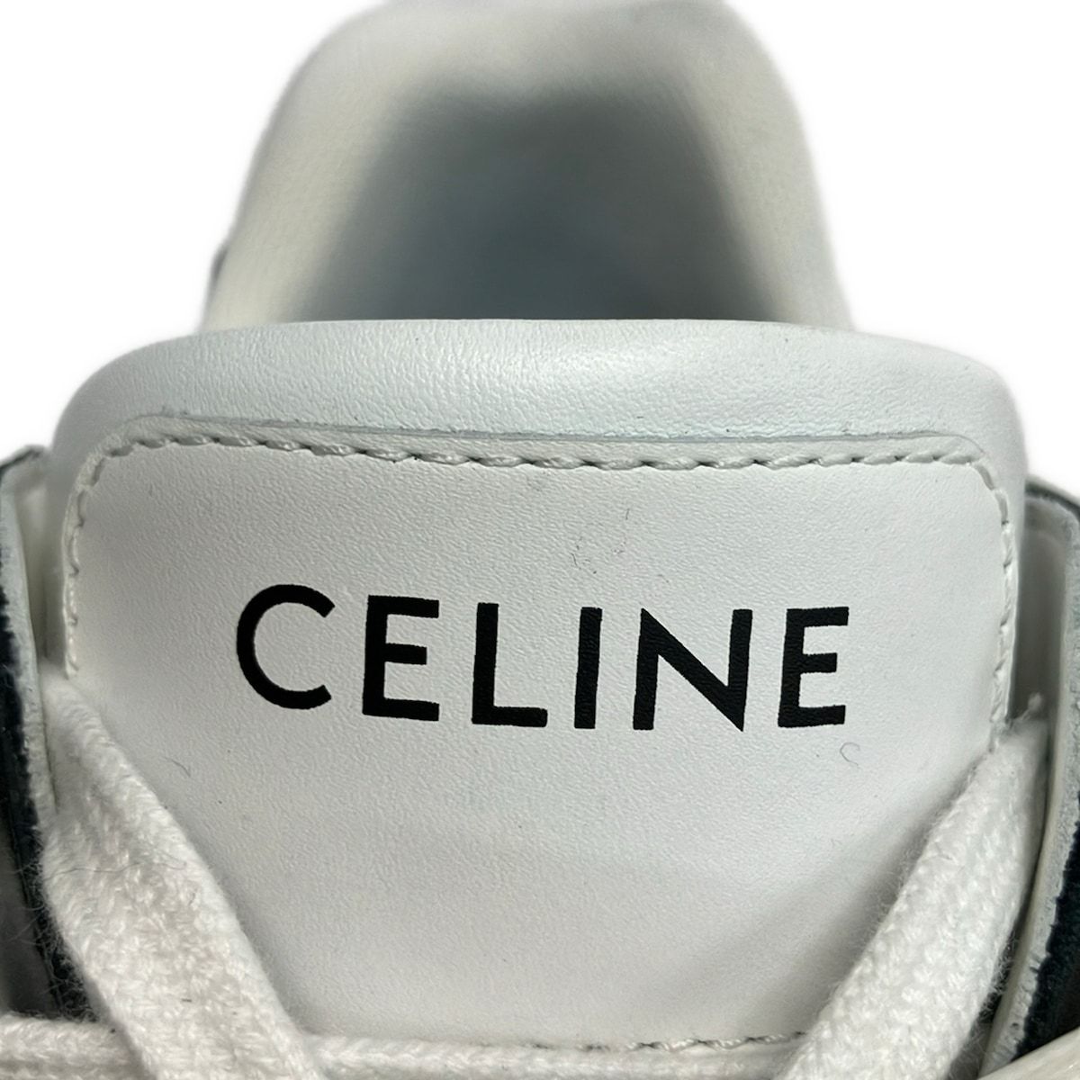Celine Sneakers 42 Lace Up Low Optic White Black — view 9