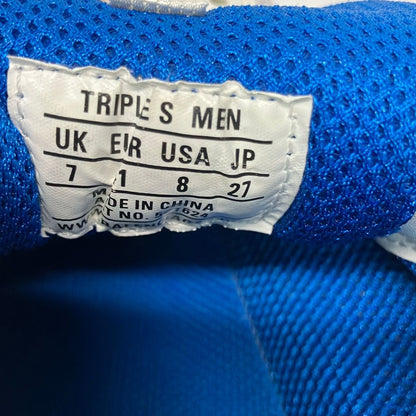 Balenciaga Sneakers Triple S Blue White Leather — view 6