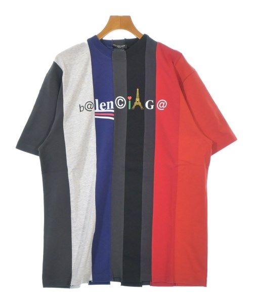 Balenciaga T-Shirt-cut-and-sew Gray