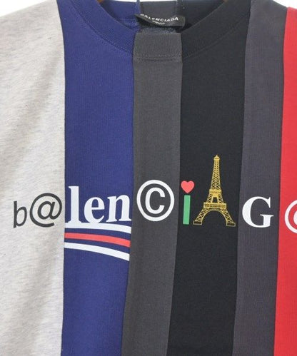 Balenciaga T-Shirt-cut-and-sew Gray — view 5