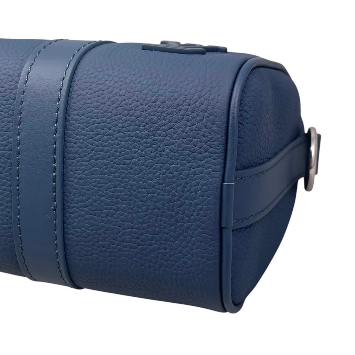 Louis Vuitton Shoulder Bag Keepall XS LV Aerogram Navy Blue — view 8