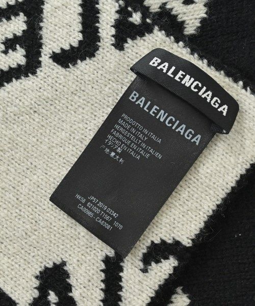 Balenciaga Scarf Black — view 4