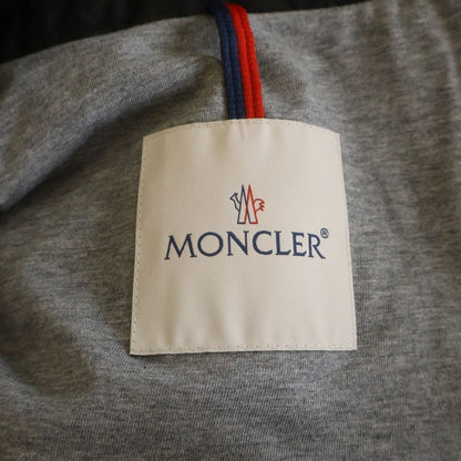 Moncler Vanoise Monogram Jacquard Windbreaker Nylon Jacket Black — view 7