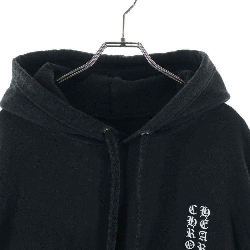 Chrome Hearts Sweatshirt Plvr Arm Logo Print Pullover Hoodie Black — view 3