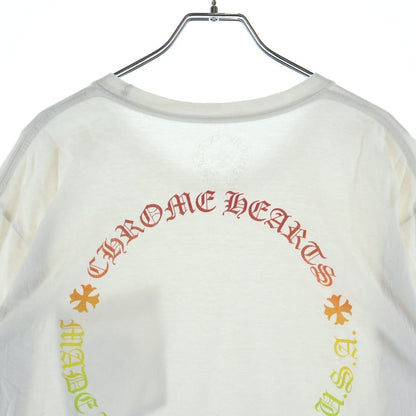 Chrome Hearts Back Grad Circle Logo Tee Gradation Crew Neck Short Sleeve — view 4
