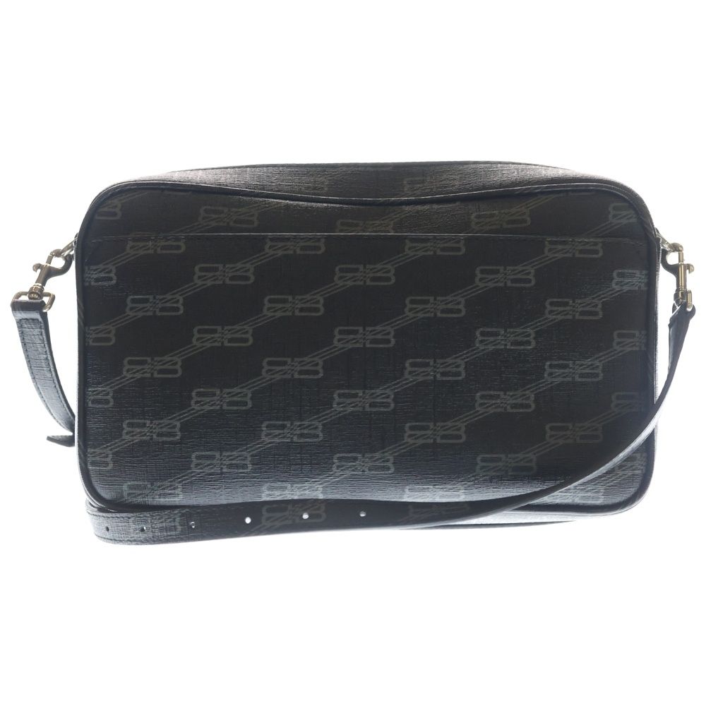 Balenciaga BB Monogram Signature Camera Bag Black — view 2