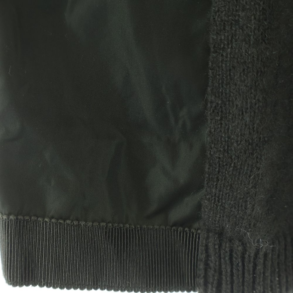 Moncler Girocollo Tricot Crew Neck Knit Sweater Gray — view 6