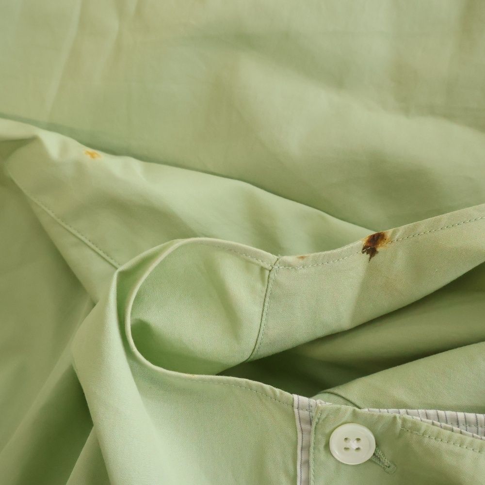 Hermes Colorless Long Sleeve Pullover Shirt Green Sweater — view 6